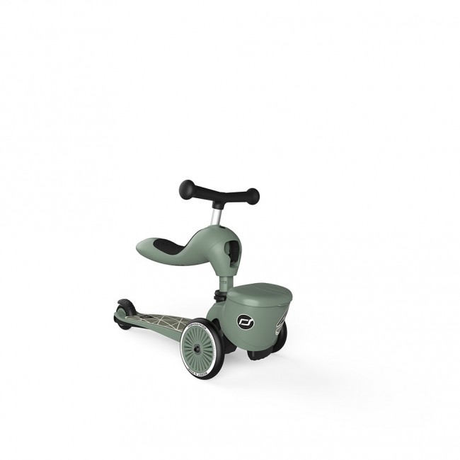 Hulajnoga i rowerek 2w1 Highwaykick 1 Lifestyle SCOOTANDRIDE 1-5 lat - Green Lines