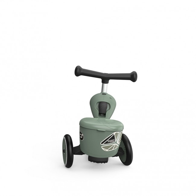Hulajnoga i rowerek 2w1 Highwaykick 1 Lifestyle SCOOTANDRIDE 1-5 lat - Green Lines