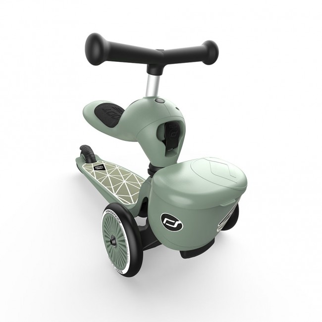 Hulajnoga i rowerek 2w1 Highwaykick 1 Lifestyle SCOOTANDRIDE 1-5 lat - Green Lines