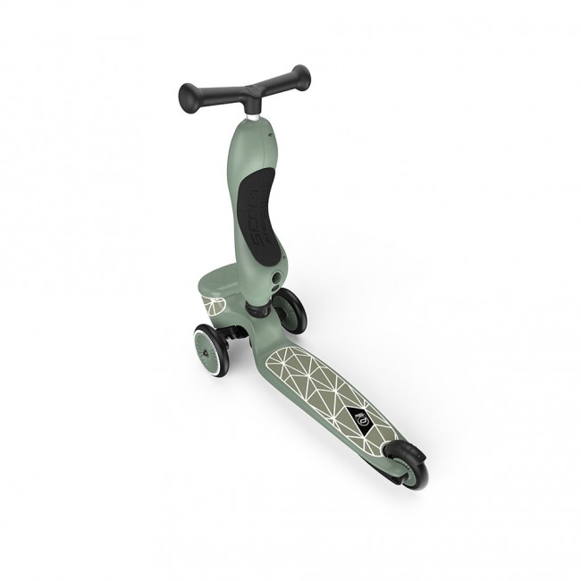 Hulajnoga i rowerek 2w1 Highwaykick 1 Lifestyle SCOOTANDRIDE 1-5 lat - Green Lines