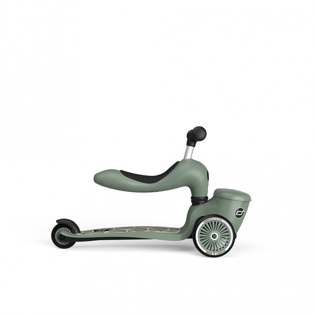 Hulajnoga i rowerek 2w1 Highwaykick 1 Lifestyle SCOOTANDRIDE 1-5 lat - Green Lines