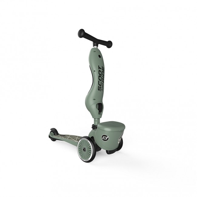 Hulajnoga i rowerek 2w1 Highwaykick 1 Lifestyle SCOOTANDRIDE 1-5 lat - Green Lines