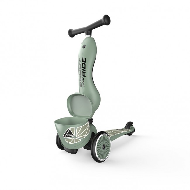 Hulajnoga i rowerek 2w1 Highwaykick 1 Lifestyle SCOOTANDRIDE 1-5 lat - Green Lines