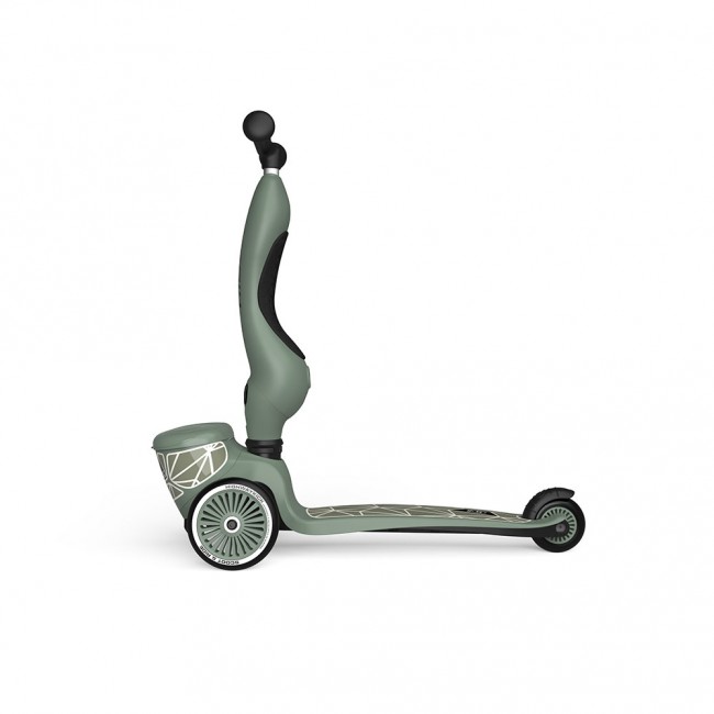 Hulajnoga i rowerek 2w1 Highwaykick 1 Lifestyle SCOOTANDRIDE 1-5 lat - Green Lines