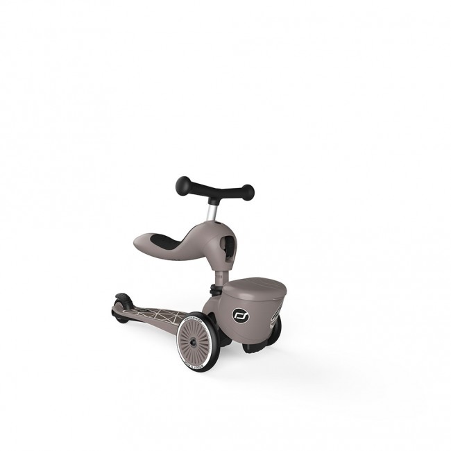 Hulajnoga i rowerek 2w1 Highwaykick 1 Lifestyle SCOOTANDRIDE 1-5 lat - Brown Lines