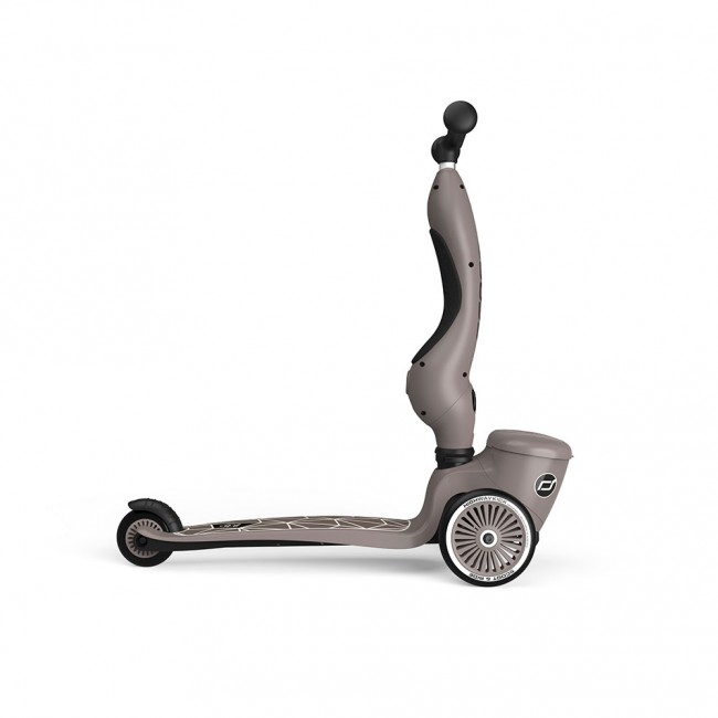 Hulajnoga i rowerek 2w1 Highwaykick 1 Lifestyle SCOOTANDRIDE 1-5 lat - Brown Lines