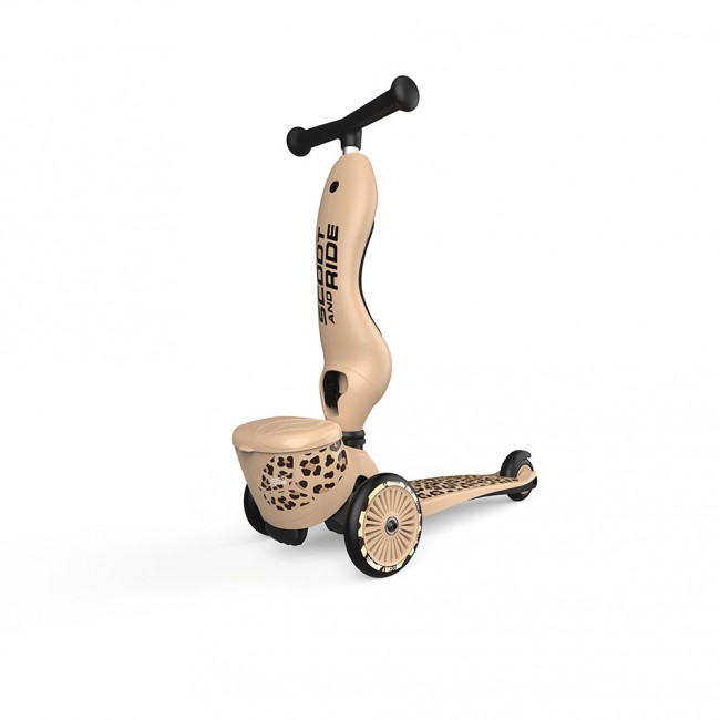 Hulajnoga i rowerek 2w1 Highwaykick 1 Lifestyle SCOOTANDRIDE 1-5 lat - Leopard