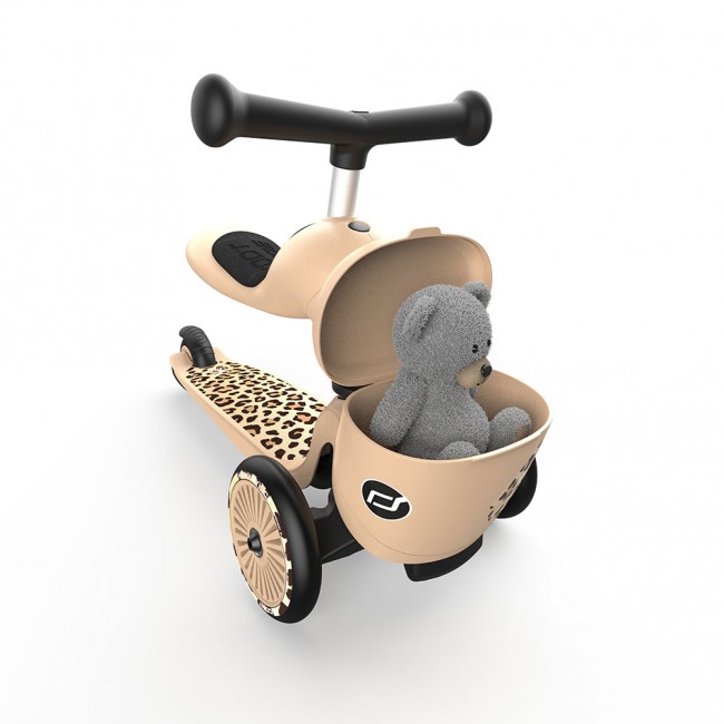 Hulajnoga i rowerek 2w1 Highwaykick 1 Lifestyle SCOOTANDRIDE 1-5 lat - Leopard
