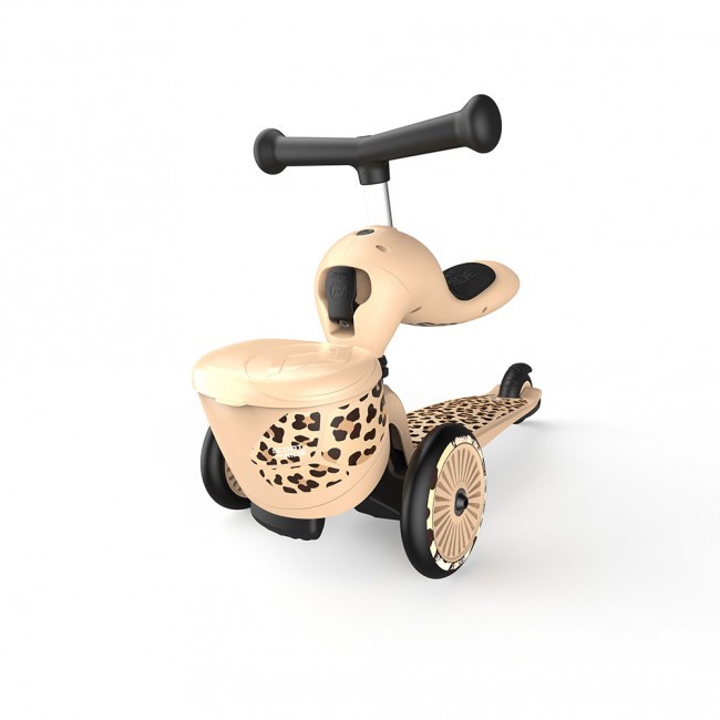 Hulajnoga i rowerek 2w1 Highwaykick 1 Lifestyle SCOOTANDRIDE 1-5 lat - Leopard