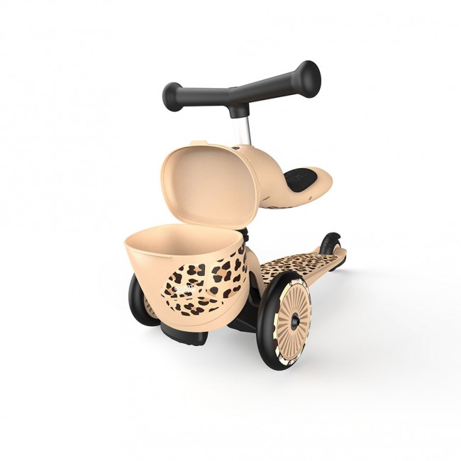 Hulajnoga i rowerek 2w1 Highwaykick 1 Lifestyle SCOOTANDRIDE 1-5 lat - Leopard