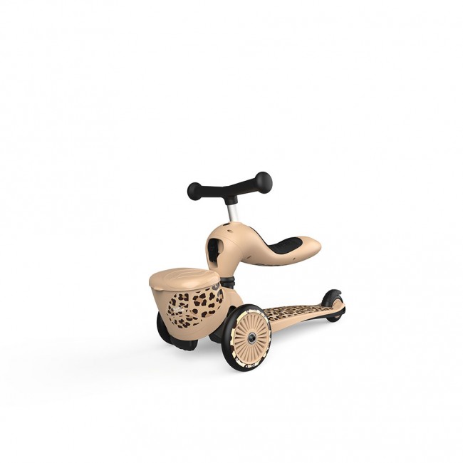 Hulajnoga i rowerek 2w1 Highwaykick 1 Lifestyle SCOOTANDRIDE 1-5 lat - Leopard