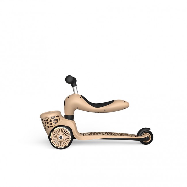 Hulajnoga i rowerek 2w1 Highwaykick 1 Lifestyle SCOOTANDRIDE 1-5 lat - Leopard