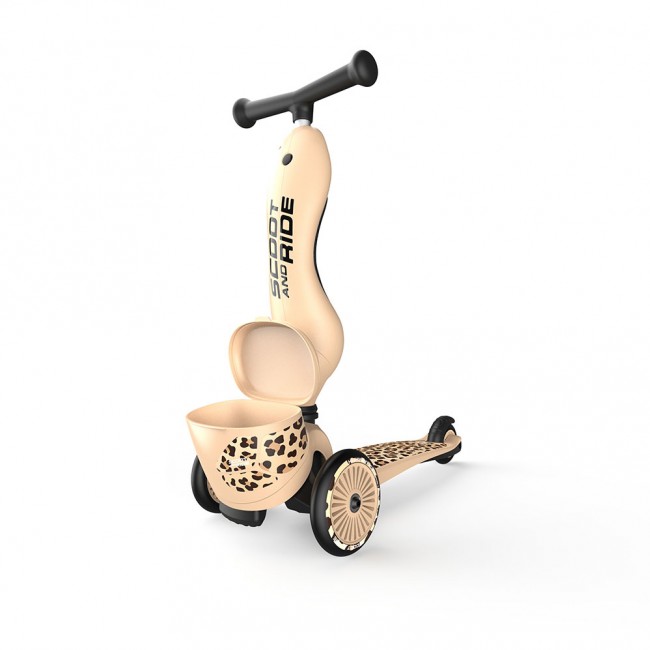 Hulajnoga i rowerek 2w1 Highwaykick 1 Lifestyle SCOOTANDRIDE 1-5 lat - Leopard