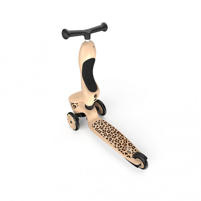 Hulajnoga i rowerek 2w1 Highwaykick 1 Lifestyle SCOOTANDRIDE 1-5 lat - Leopard