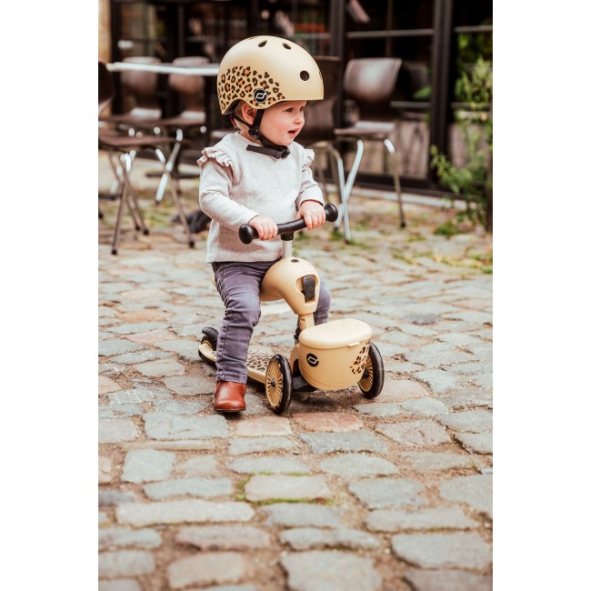 Hulajnoga i rowerek 2w1 Highwaykick 1 Lifestyle SCOOTANDRIDE 1-5 lat - Leopard