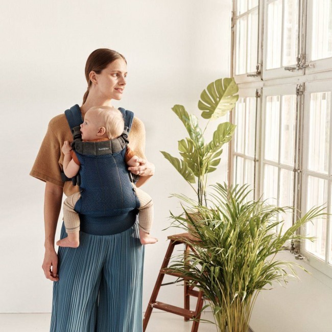 Nosidełko BABYBJORN Harmony 3D Mesh - Granatowy