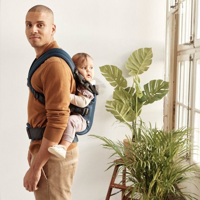 Nosidełko BABYBJORN Harmony 3D Mesh - Granatowy