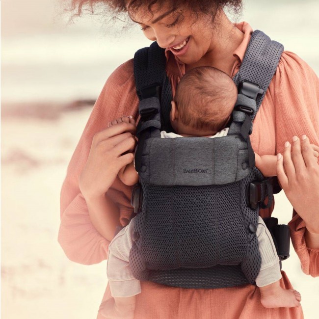 Nosidełko BABYBJORN Harmony 3D Mesh - Antracyt