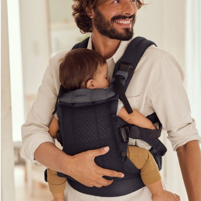 Nosidełko BABYBJORN Harmony 3D Mesh - Antracyt