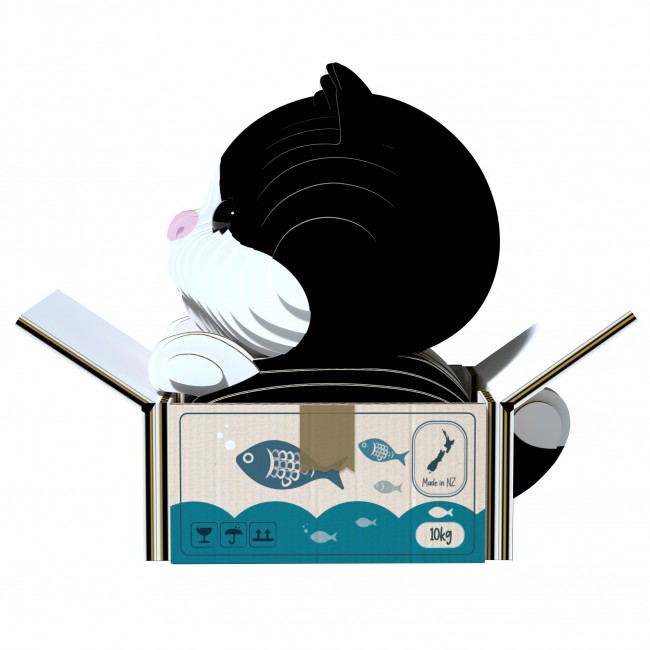 Eko Układanka 3D Eugy - Kotek Tuxedo