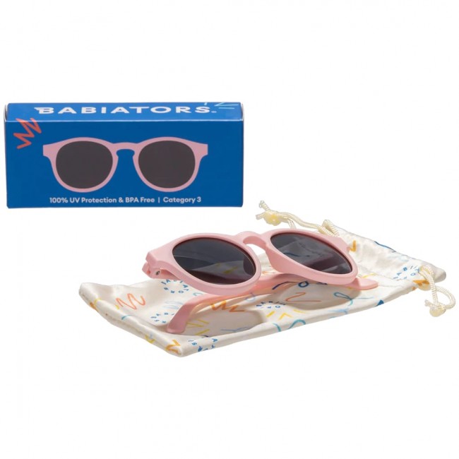 Okularki przeciwsłoneczne Keyholle Babiators Original 6+lat - Ballerina Pink