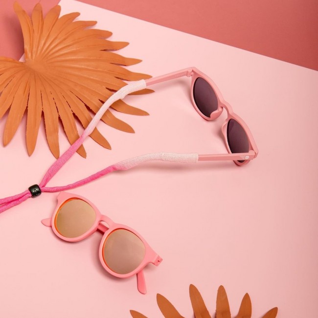 Okularki przeciwsłoneczne z polaryzacją Keyholle Babiators od 3 do 5 lat - Pretty in Pink