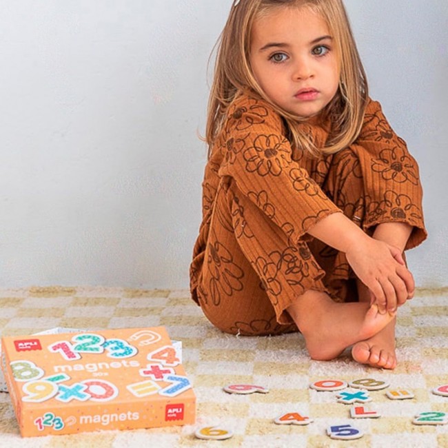 Magnesy drewniane Apli Kids - Cyfry