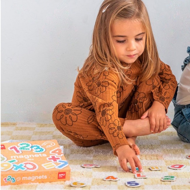 Magnesy drewniane Apli Kids - Cyfry