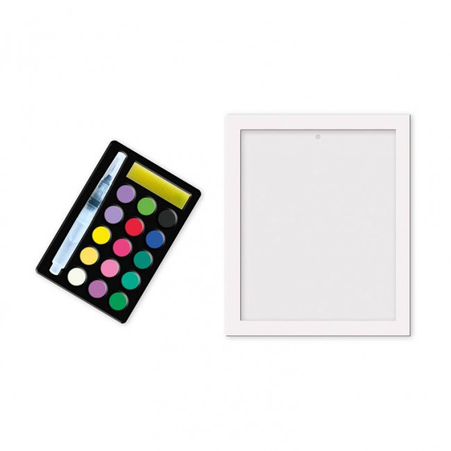 Zestaw kreatywny Malowanie po numerach Janod - Motyle 7+