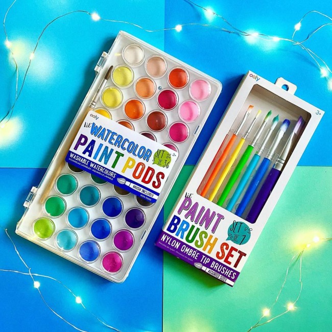 Zmywalne Farby Akwarelowe Ooly - Lil' Paint