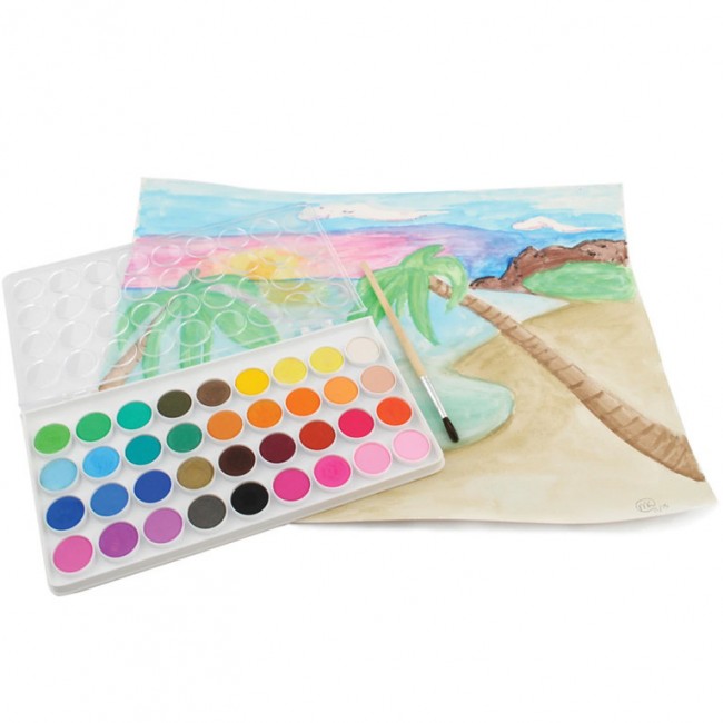 Zmywalne Farby Akwarelowe Ooly - Lil' Paint