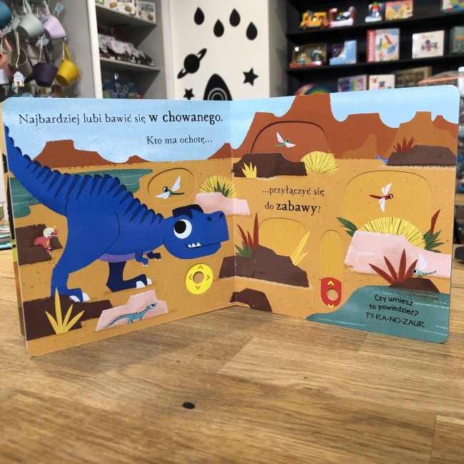 Książka "Akademia mądrego dziecka. Tyranozaur" Wydawnictwo Harperkids