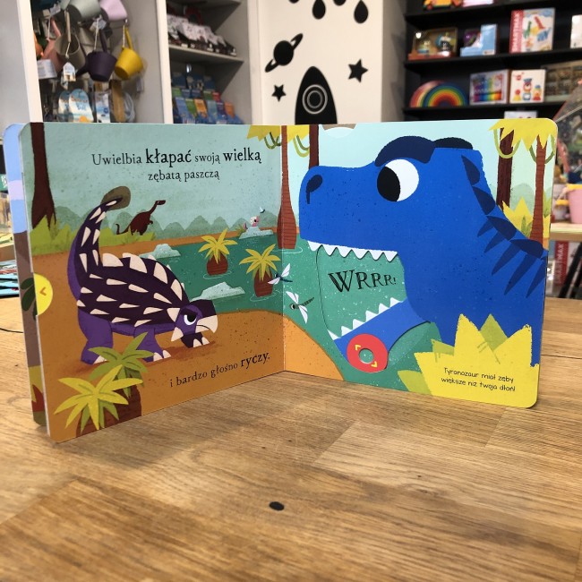 Książka "Akademia mądrego dziecka. Tyranozaur" Wydawnictwo Harperkids