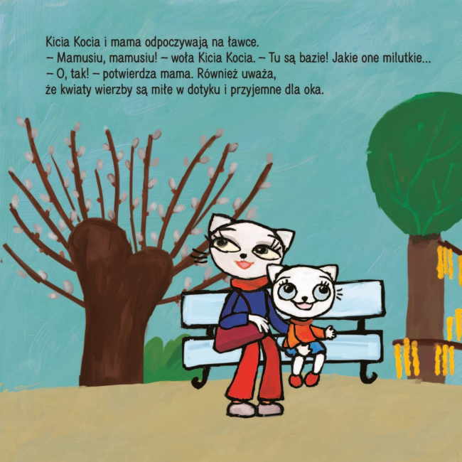Książka "Kicia Kocia. Wiosna!" wydawnictwo Media Rodzina