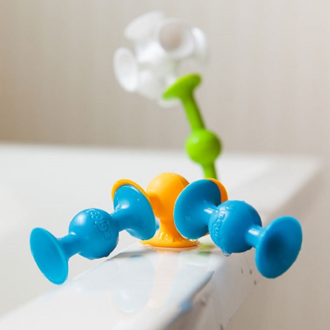 Klocki Przyssawki Squigz Delux 44 elementy Fat Brain Toys
