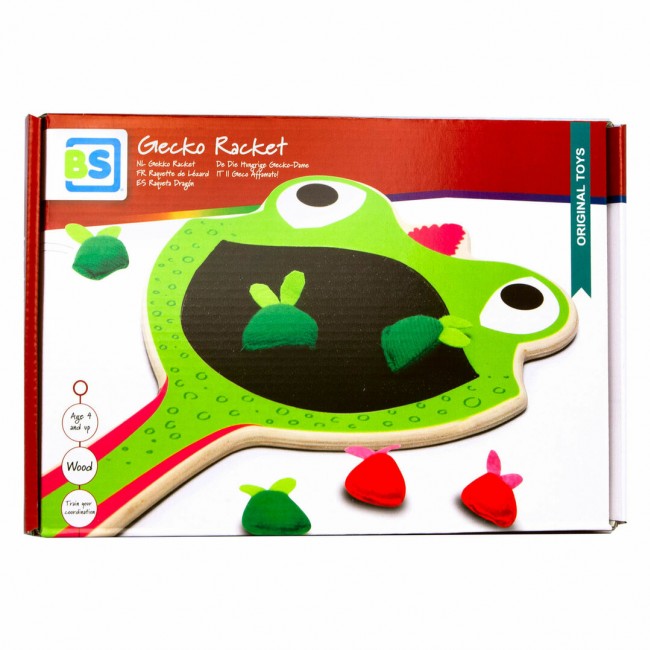 Gra zręcznościowa BS Toys - Rakietka Głodna żabka Gloria