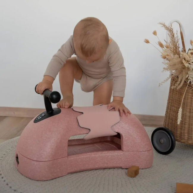 Jeździk pchacz 3w1 My First SCOOTANDRIDE - Rose