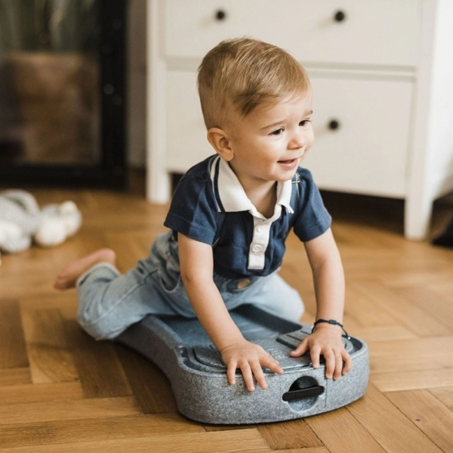 Jeździk pchacz 3w1 My First SCOOTANDRIDE - Rose