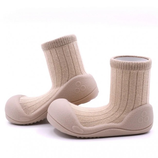 Oddychające antypoślizgowe buciki Attipas - Pallet White Chocolate M