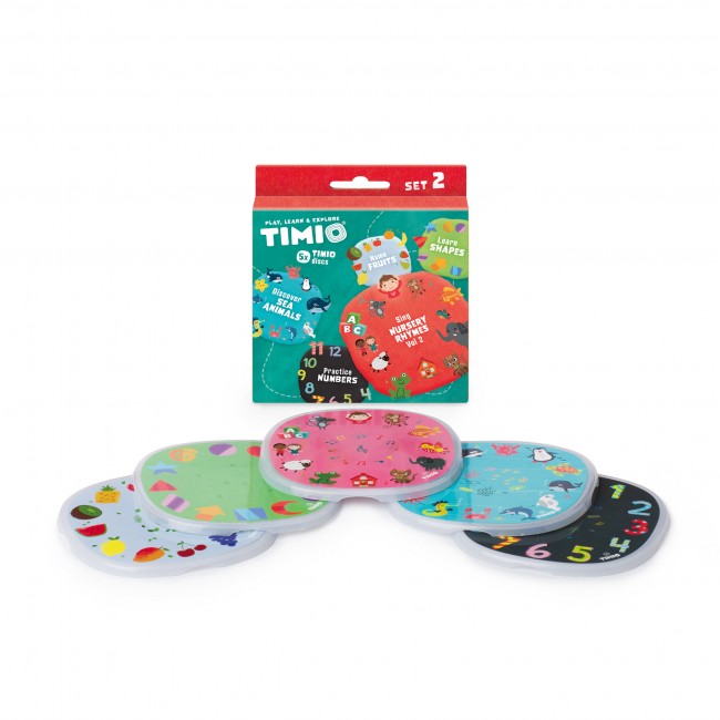 Zestaw dysków do nauki języków TIMIO - Set 2