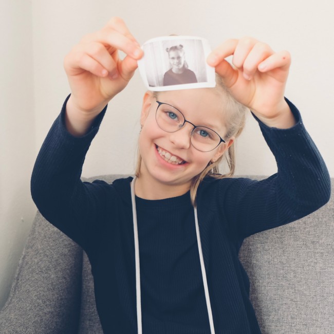 Aparat fotograficzny dla dzieci z drukarką Hoppstar - Artist Oat
