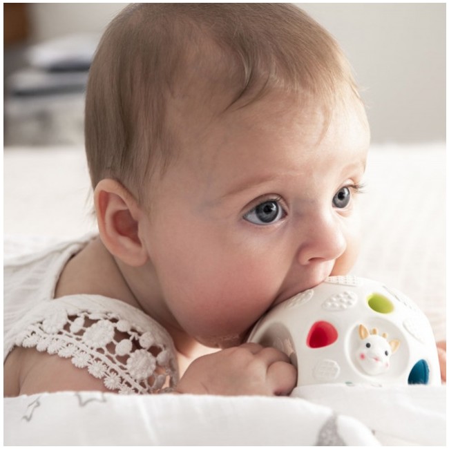 Sensoryczna piłka Żyrafa Sophie Vulli So’pure