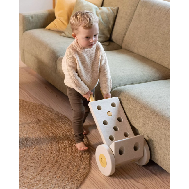 Kreatywne klocki rozwijające motorykę dużą Dreamer set MODU - piaskowy szary 25w1