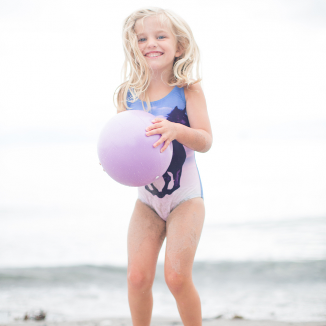 Piłka Scrunch - Pudrowy Róż