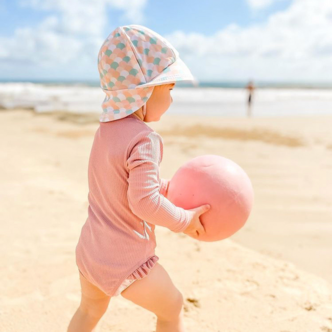 Piłka Scrunch - Pudrowy Róż