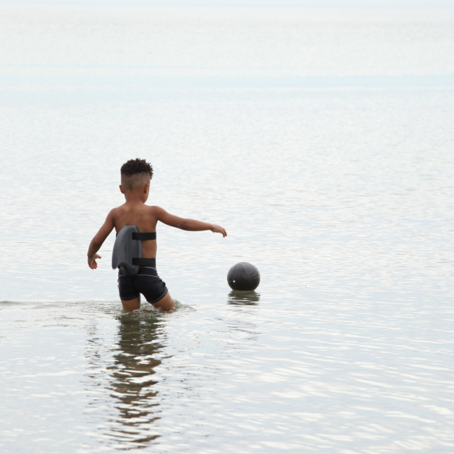 Piłka Scrunch - Ciemny Szary