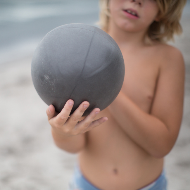 Piłka Scrunch - Ciemny Szary