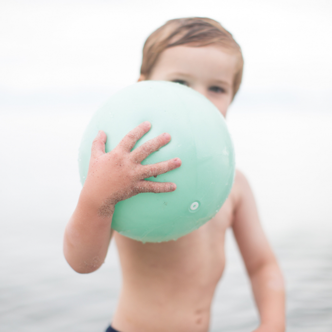 Piłka Scrunch - Ciemny Szary