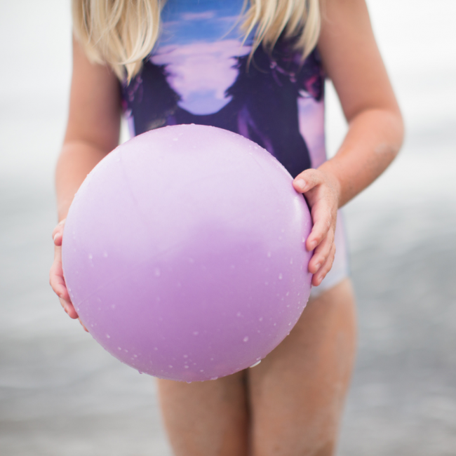 Piłka Scrunch - Ciemny Niebieski