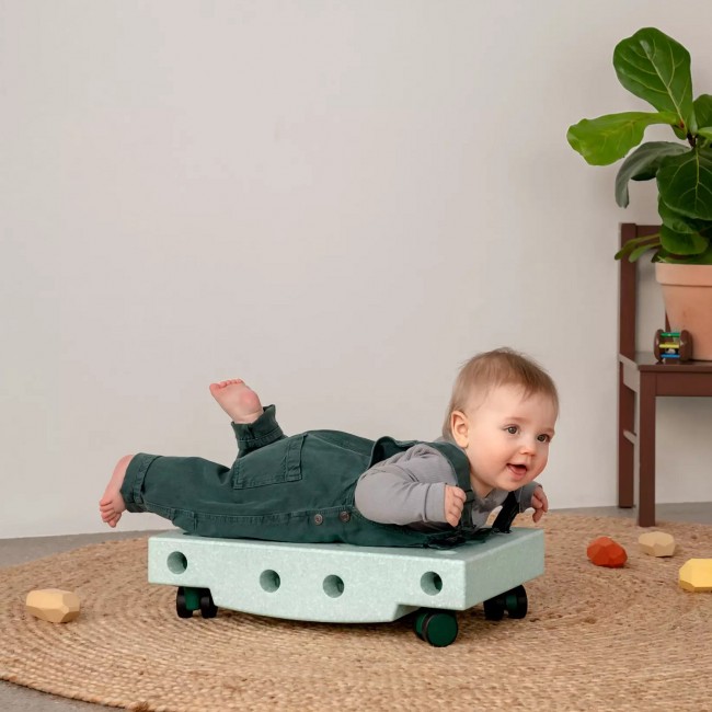 Kreatywne klocki rozwijające motorykę dużą Curiosity set MODU - niebieski 10w1